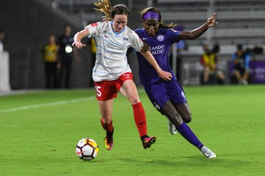 Orland Pride, 25 Ağustos 2018 'de Orlando Florida' daki Exploria Stadyumu 'nda Chicago Red Stars' a ev sahipliği yapıyor..  