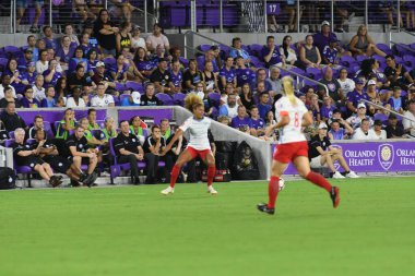 Orland Pride, 25 Ağustos 2018 'de Orlando Florida' daki Exploria Stadyumu 'nda Chicago Red Stars' a ev sahipliği yapıyor..  