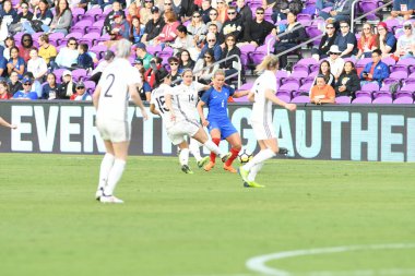 Fransa, 7 Mart 2018 tarihinde Orlando 'daki Orlando City Stadyumu' nda oynanan SheBelives Kupası 'nda Almanya ile karşı karşıya geldi..  
