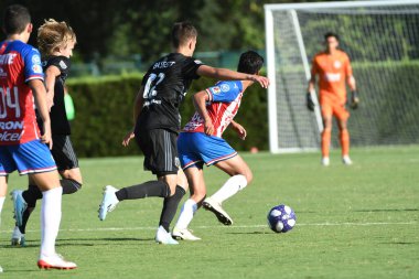 30 Temmuz 2019 'da Orlando Florida' daki Disney 'in Vahşi Spor Dünyası' nda düzenlenen MLS Allstar Haftası sırasında MLS Homegrown oyunu.
