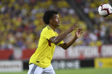 ABD Kolombiya 'ya karşı Raymond James Stadyumu' nda 11 Ekim 2018 'de.  