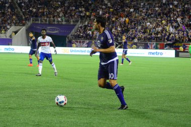 Orlando City, 24 Ağustos 2016 'da Orlando Florida' daki Kamp Dünyası Stadyumunda Toronto FC 'ye ev sahipliği yaptı..