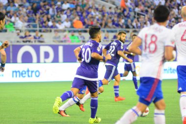 Orlando City, 24 Ağustos 2016 'da Orlando Florida' daki Kamp Dünyası Stadyumunda Toronto FC 'ye ev sahipliği yaptı..