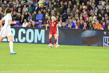 ABD, 7 Mart 2018 tarihinde Orlando City Stadyumu 'ndaki SheBelives Kupası' nda İngiltere ile karşı karşıya geldi..