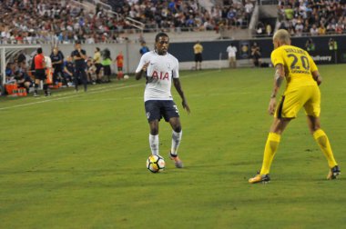 Paris Saint-Germain, Tottenham Hotspur 'a karşı 22 Temmuz 2017' de Orlando Florida 'daki Citrus Bowl' da.  