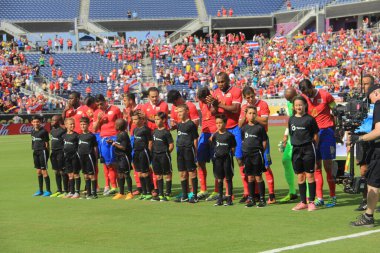 Kosta Rika, Copa America Centenario sırasında Paraguay ile Orlando Florida 'daki Dünya Kampı Stadyumu' nda karşılaştı..  