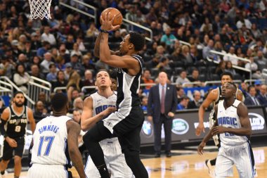 Orlando Magic, 19 Aralık 2018 tarihinde Orlando Florida 'daki Amway Center' da San Antonio Spurs 'a ev sahipliği yapmaktadır.. 
