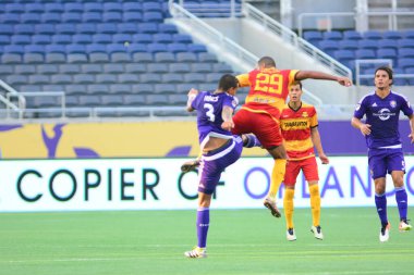 Orlando City SC, 29 Haziran 2016 'da Orlando Florida' daki Kamp Dünyası Stadyumu 'nda Fort Lauderdale Strikers' a ev sahipliği yaptı..