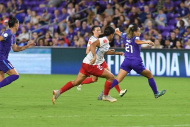 Orland Pride, 25 Ağustos 2018 'de Orlando Florida' daki Exploria Stadyumu 'nda Chicago Red Stars' a ev sahipliği yapıyor..  