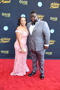 24 Mart 2018 Cumartesi günü Las Vegas 'taki Orleans Resort' ta düzenlenen 33. Yıldız Ödülleri Kırmızı Halı sırasında ünlüler.