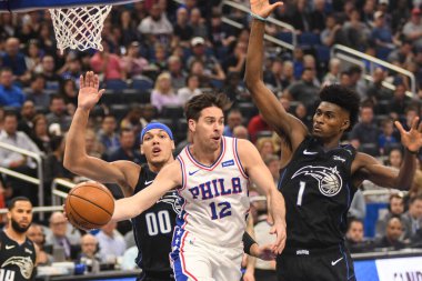 Orlando Magic, Philadelphia 76ers 'ı 25 Mart 2019' da Orlando Florida 'daki Amway Arena' da ağırlıyor.. 