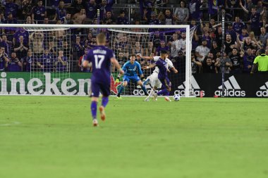 Orlando City 14 Temmuz 2018 'de Florida Exploria Stadyumu' nda Toronto FC 'ye ev sahipliği yaptı. Fotoğraf: Marty Jean-Louis
