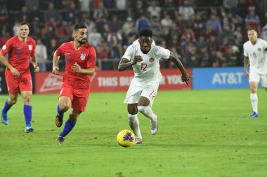 Amerikan Futbol Takımı 15 Kasım 2019 Cuma günü Orlando Florida 'daki Exploria Stadyumu' nda oynanan Concacaf Uluslar Ligi karşılaşmasında Kanada 'ya ev sahipliği yapmaktadır.