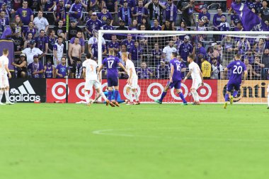 Orlando City SC, Atlanta United 'ı 13 Mayıs 2018' de Orlando City Stadyumu 'nda ağırladı..  
