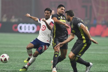 1 Ağustos 2018 tarihinde Atlanta 'daki Mercedez Benz Stadyumu' nda tüm yıldızlar Juventus 'a karşı..  