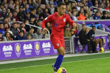 Amerikan Futbol Takımı 15 Kasım 2019 Cuma günü Orlando Florida 'daki Exploria Stadyumu' nda oynanan Concacaf Uluslar Ligi karşılaşmasında Kanada 'ya ev sahipliği yapmaktadır.