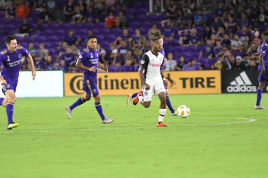 Orlando City SC 1 Eylül 2018 'de Florida Exploria Stadyumu' nda Philadelphia Union 'a ev sahipliği yaptı. Fotoğraf: Marty Jean-Louis