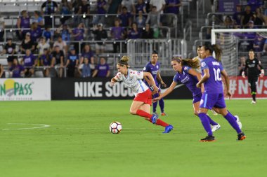 Orland Pride, 25 Ağustos 2018 'de Orlando Florida' daki Exploria Stadyumu 'nda Chicago Red Stars' a ev sahipliği yapıyor..  