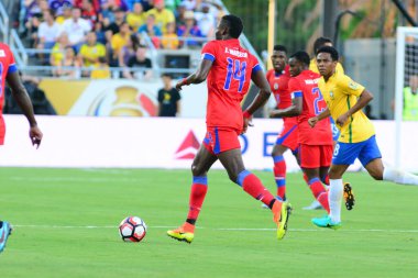 Brezilya, 8 Haziran 2016 tarihinde Orlando Florida 'daki Copa America Centenario' da Haiti ile karşılaştı..