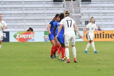 Fransa, 7 Mart 2018 tarihinde Orlando 'daki Orlando City Stadyumu' nda oynanan SheBelives Kupası 'nda Almanya ile karşı karşıya geldi..  