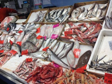 16 Mayıs 2014 'te Güzel Ventimiglia Şehri. 