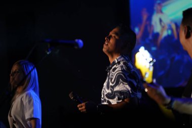 Miel San Marcos grubu 28 Temmuz 2019 tarihinde Tampa Florida 'daki Iglesia de Dios Pentecostal' da sahne almaktadır. 