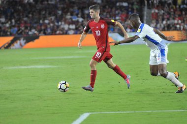Dünya Kupası eleme maçı Orlando City Stadyumu 'nda. ABD Panama 'ya karşı 6 Ekim 2017' de Orlando, Florida 'da.  