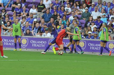 Orlando Pride, 23 Eylül 2017 'de Orlando City Stadyumu' nda Portland Thorns 'a ev sahipliği yaptı.. 