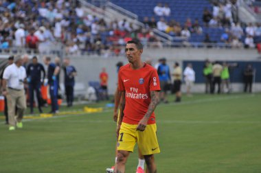 Paris Saint-Germain, Tottenham Hotspur 'a karşı 22 Temmuz 2017' de Orlando Florida 'daki Citrus Bowl' da.  