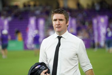 Orlando City 21 Temmuz 2019 tarihinde Florida, Orlando 'da Exploria Stadyumu' nda New York Red Bulls 'a ev sahipliği yaptı..