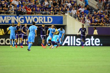 Orlando City SC 28 Ağustos 2016 'da Orlando Florida' daki Camp World Stadyumu 'nda New York City FC' ye ev sahipliği yaptı..  