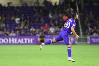 Orlando City SC 1 Eylül 2018 'de Florida Exploria Stadyumu' nda Philadelphia Union 'a ev sahipliği yaptı. Fotoğraf: Marty Jean-Louis