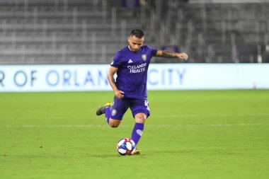 Orlando City 20 Şubat 2019 Çarşamba günü Orlando Fl 'daki Orlando City Stadyumu' nda New England 'a ev sahipliği yaptı.