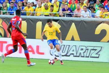 Brezilya, 8 Haziran 2016 tarihinde Orlando Florida 'daki Copa America Centenario' da Haiti ile karşılaştı..