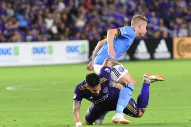 Orlando City 26 Temmuz 2018 'de Florida Exploria Stadyumu' nda NYC FC 'ye ev sahipliği yaptı. Fotoğraf: Marty Jean-Louis