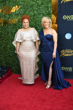 24 Mart 2018 Cumartesi günü Las Vegas 'taki Orleans Resort' ta düzenlenen 33. Yıldız Ödülleri Kırmızı Halı sırasında ünlüler.