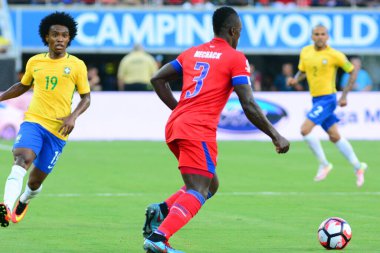 Brezilya, 8 Haziran 2016 tarihinde Orlando Florida 'daki Copa America Centenario' da Haiti ile karşılaştı..