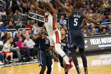 Orlando Magic 1 Şubat 2020 tarihinde Orlando Florida 'daki Amway Center' da Miami Heat 'e ev sahipliği yaptı.