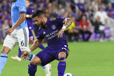 Orlando City 26 Temmuz 2018 'de Florida Exploria Stadyumu' nda NYC FC 'ye ev sahipliği yaptı. Fotoğraf: Marty Jean-Louis