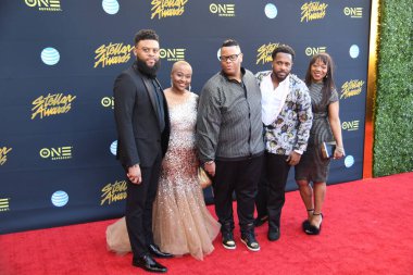 24 Mart 2018 Cumartesi günü Las Vegas 'taki Orleans Resort' ta düzenlenen 33. Yıldız Ödülleri Kırmızı Halı sırasında ünlüler.