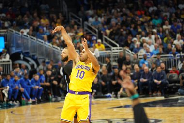 Orlando Magic 11 Aralık 2019 Çarşamba günü Orlando Forida 'daki Amway Center' da Los Angeles Lakers 'a ev sahipliği yaptı..  