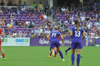 Orlando Pride, 23 Eylül 2017 'de Orlando City Stadyumu' nda Portland Thorns 'a ev sahipliği yaptı.. 