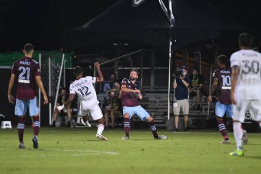 Real Salt Lake, 12 Temmuz 2020 'de Orlando Florida' da düzenlenen MLS Sırt Turnuvası sırasında Colorado Rapids ile karşı karşıya.
