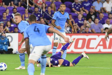 Orlando City 26 Temmuz 2018 'de Florida Exploria Stadyumu' nda NYC FC 'ye ev sahipliği yaptı. Fotoğraf: Marty Jean-Louis