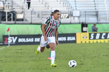 Fluminense, Florida Kupası 'nda 15 Ocak 2018' de Orlando Florida 'da oynanan Spektrum Stadyumu' nda Barcelona SC 'ye karşı.. 