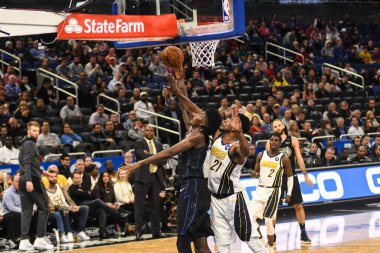 Orlando Magic, 31 Ocak 2019 'da Orlando Florida' daki Amway Center 'da Indiana Pacers' a ev sahipliği yapıyor..