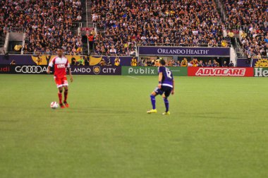 Orlando City SC, 8 Mayıs 2015 'te Florida' daki Kamp Dünyası Stadyumu 'nda Los Angeles Galaksisi' ne ev sahipliği yaptı.. 