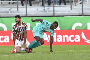 Fluminense, Florida Kupası 'nda 15 Ocak 2018' de Orlando Florida 'da oynanan Spektrum Stadyumu' nda Barcelona SC 'ye karşı..