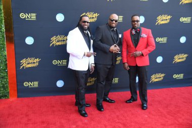 24 Mart 2018 Cumartesi günü Las Vegas 'taki Orleans Resort' ta düzenlenen 33. Yıldız Ödülleri Kırmızı Halı sırasında ünlüler.