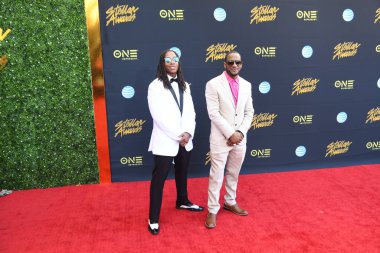 24 Mart 2018 Cumartesi günü Las Vegas 'taki Orleans Resort' ta düzenlenen 33. Yıldız Ödülleri Kırmızı Halı sırasında ünlüler.